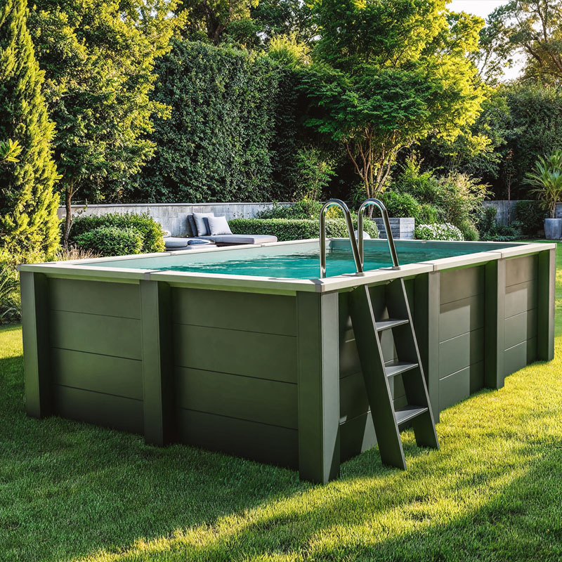 Rechteckiger Composite Pool